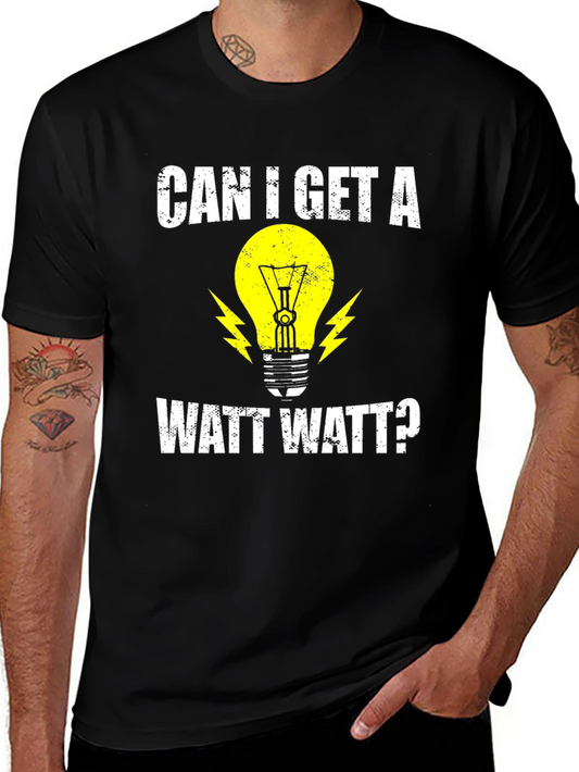 Camiseta Negra Eléctrica: ¿Puedo Obtener Un Watt Watt?