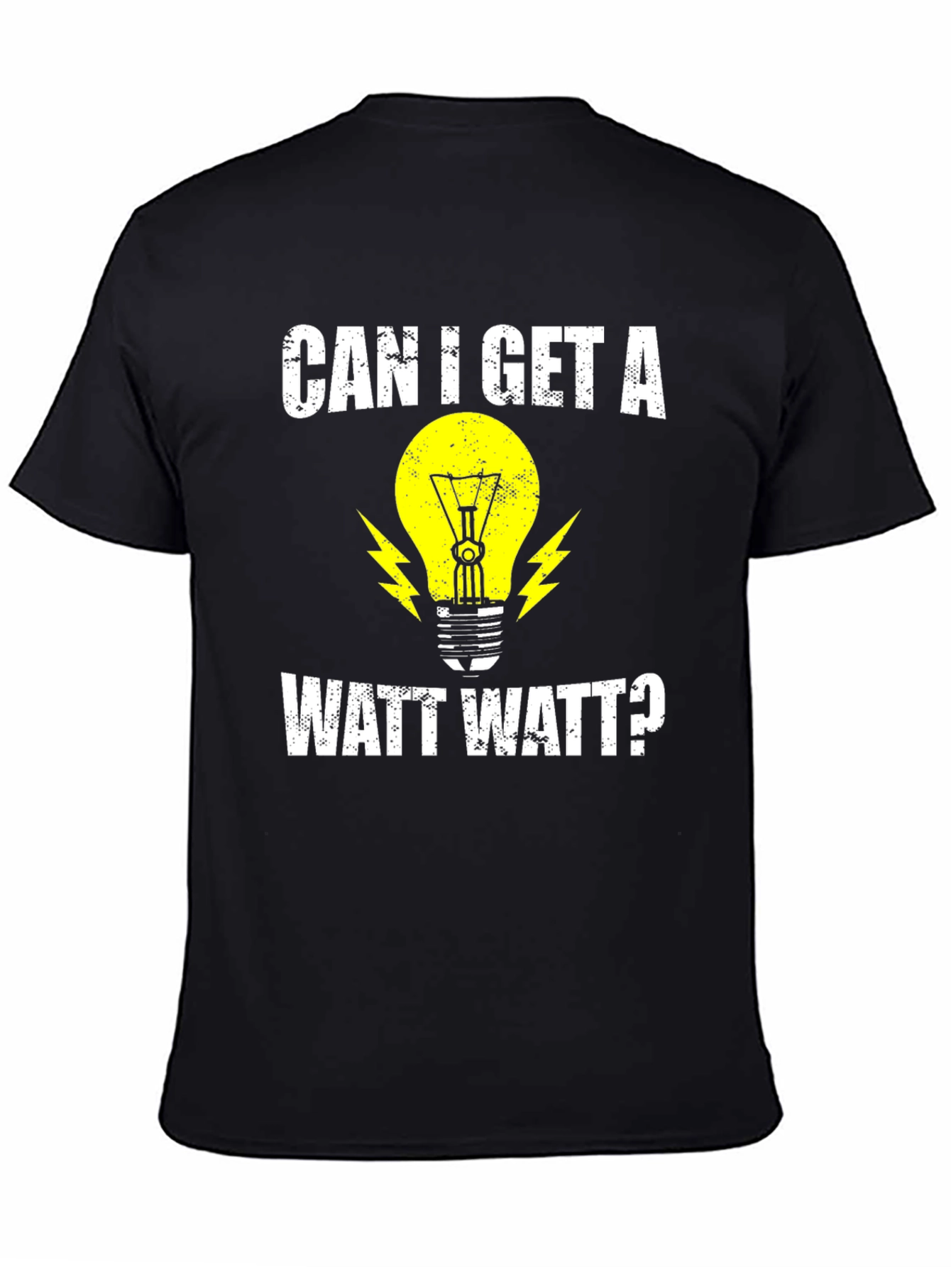 Camiseta Negra Eléctrica: ¿Puedo Obtener Un Watt Watt?