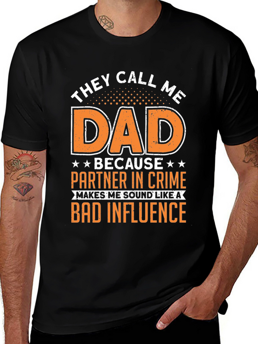 Camiseta Negra Papá Compañero de Travesuras