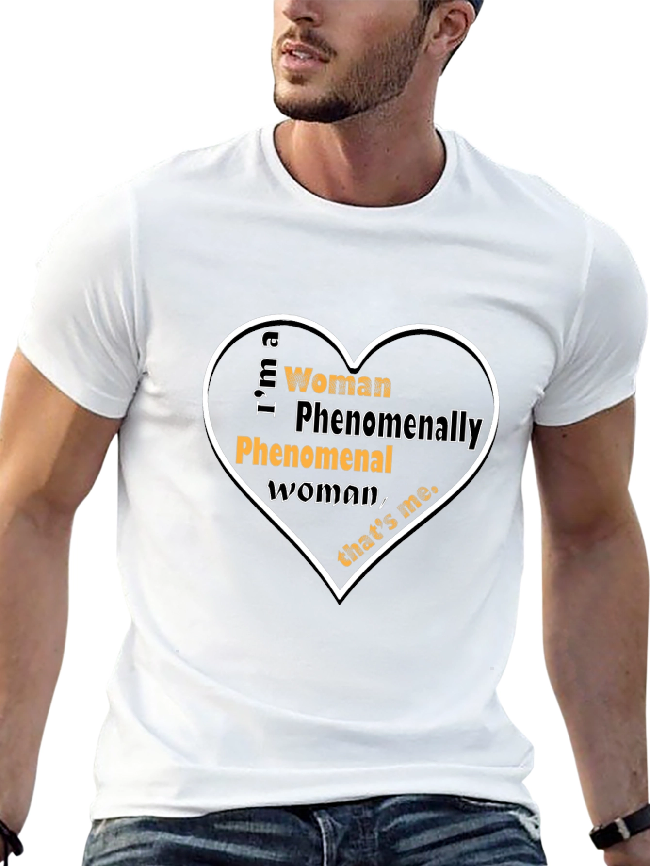 Camiseta Negra: Mujer Fenomenal