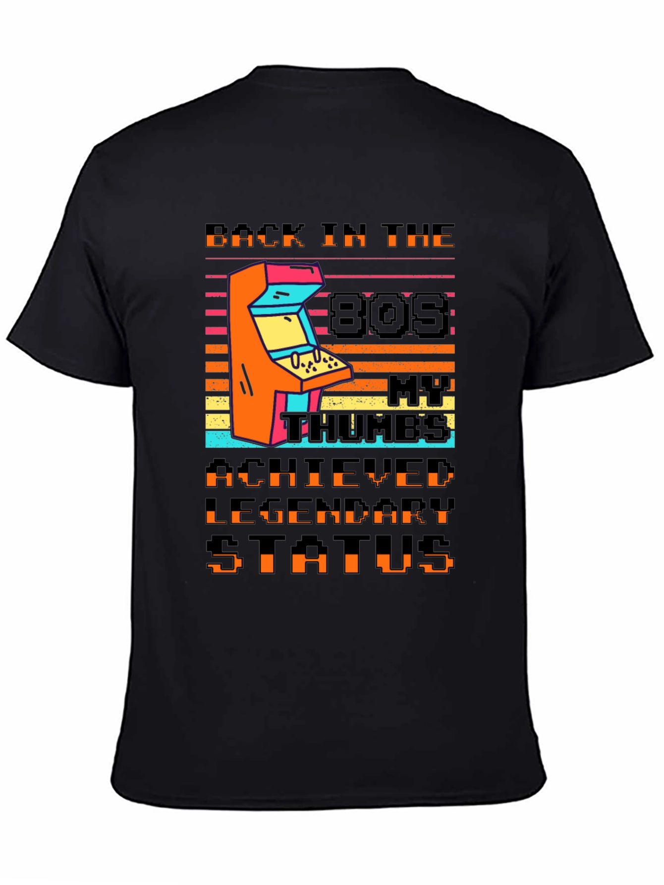 Camiseta Retro Arcade Años 80