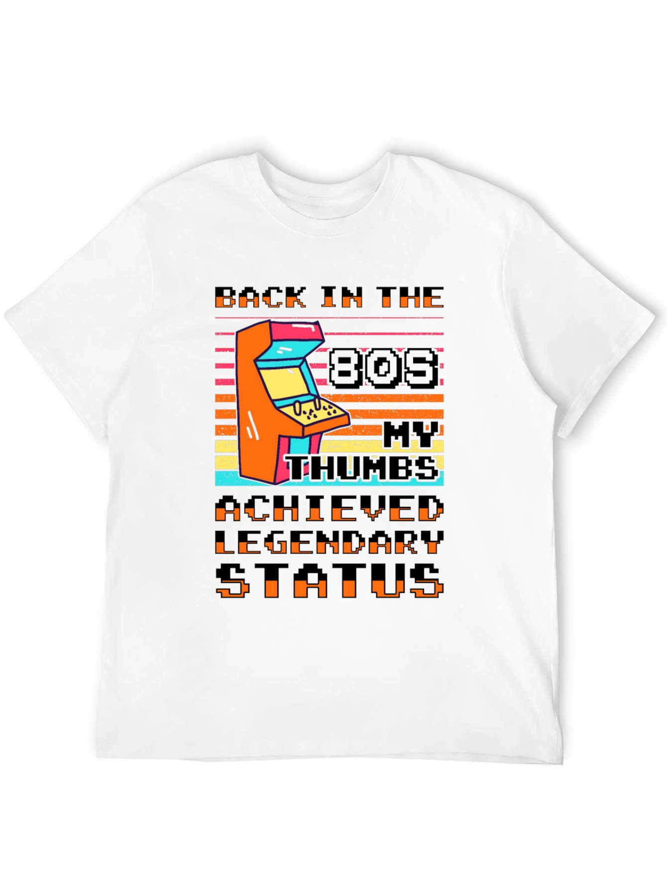 Camiseta Retro Arcade Años 80