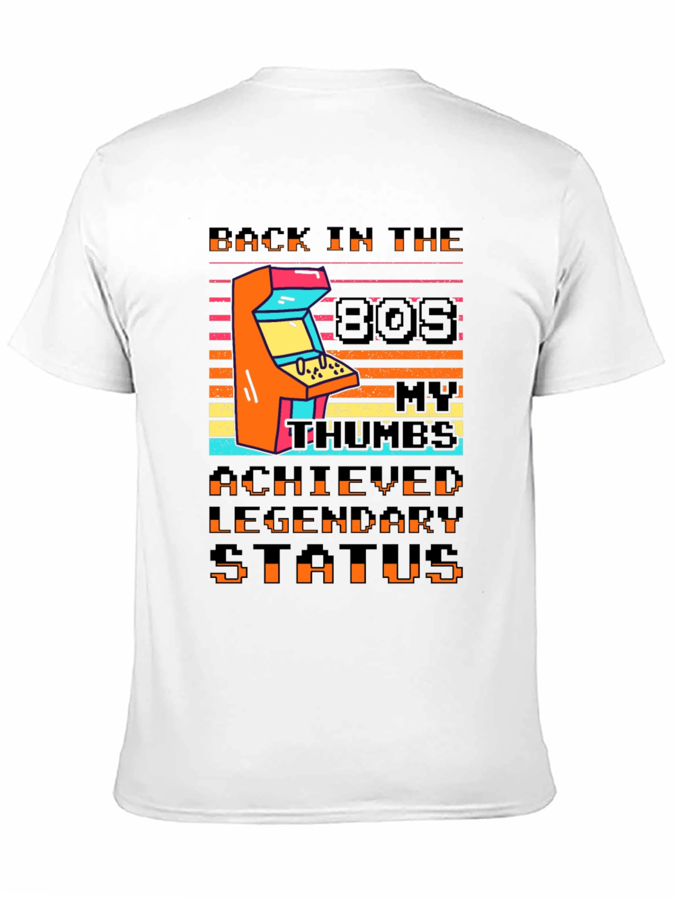 Camiseta Retro Arcade Años 80