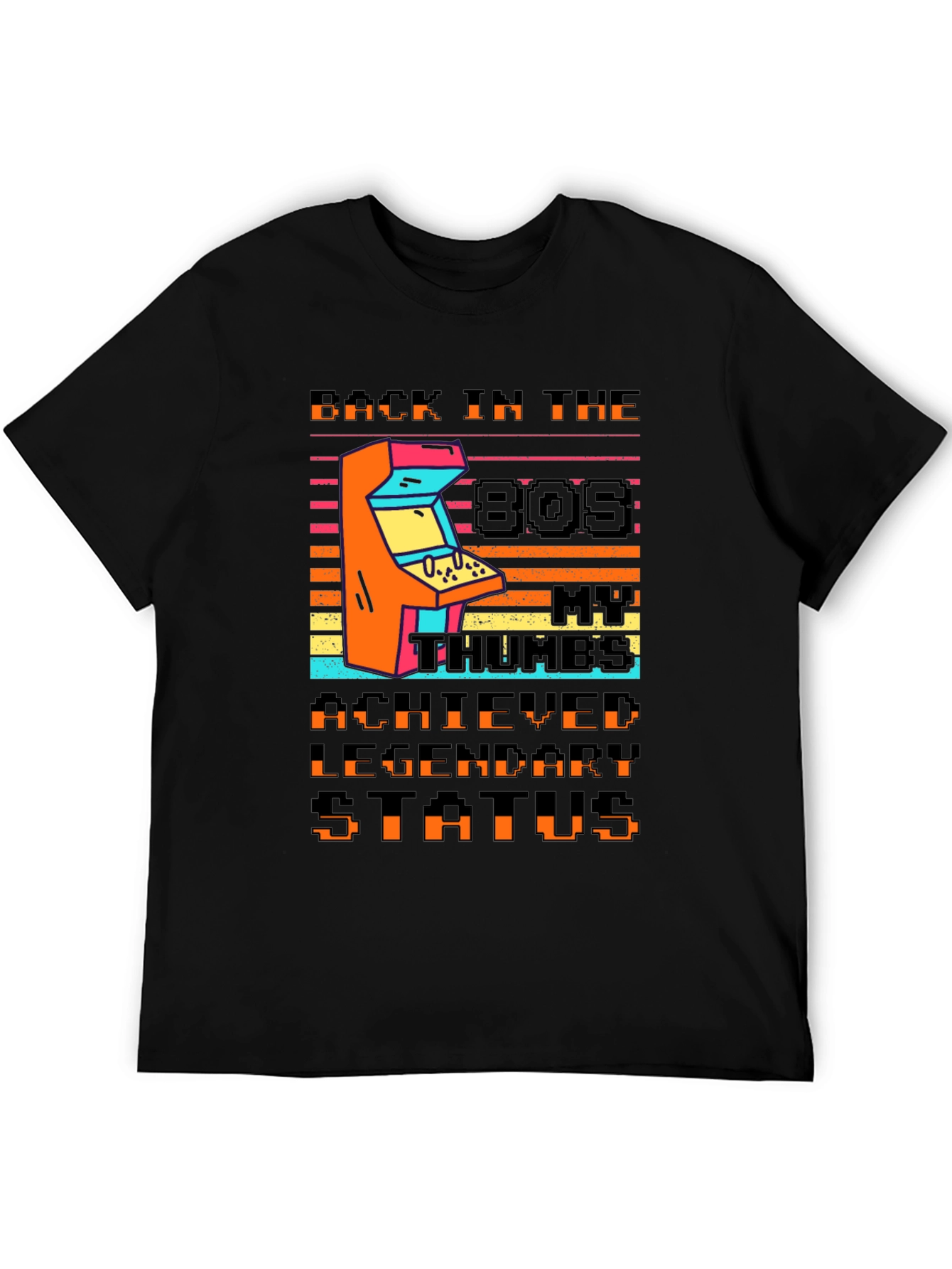 Camiseta Retro Arcade Años 80
