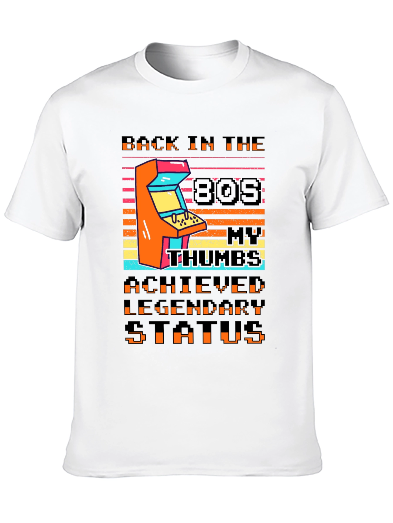 Camiseta Retro Arcade Años 80
