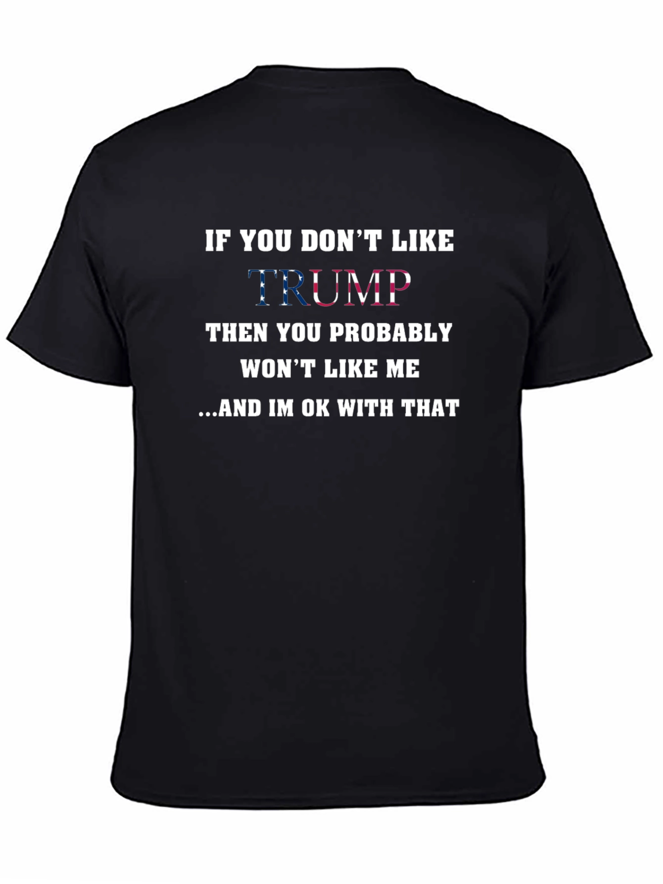 Camiseta Negra: Si No Te Gusta Trump...