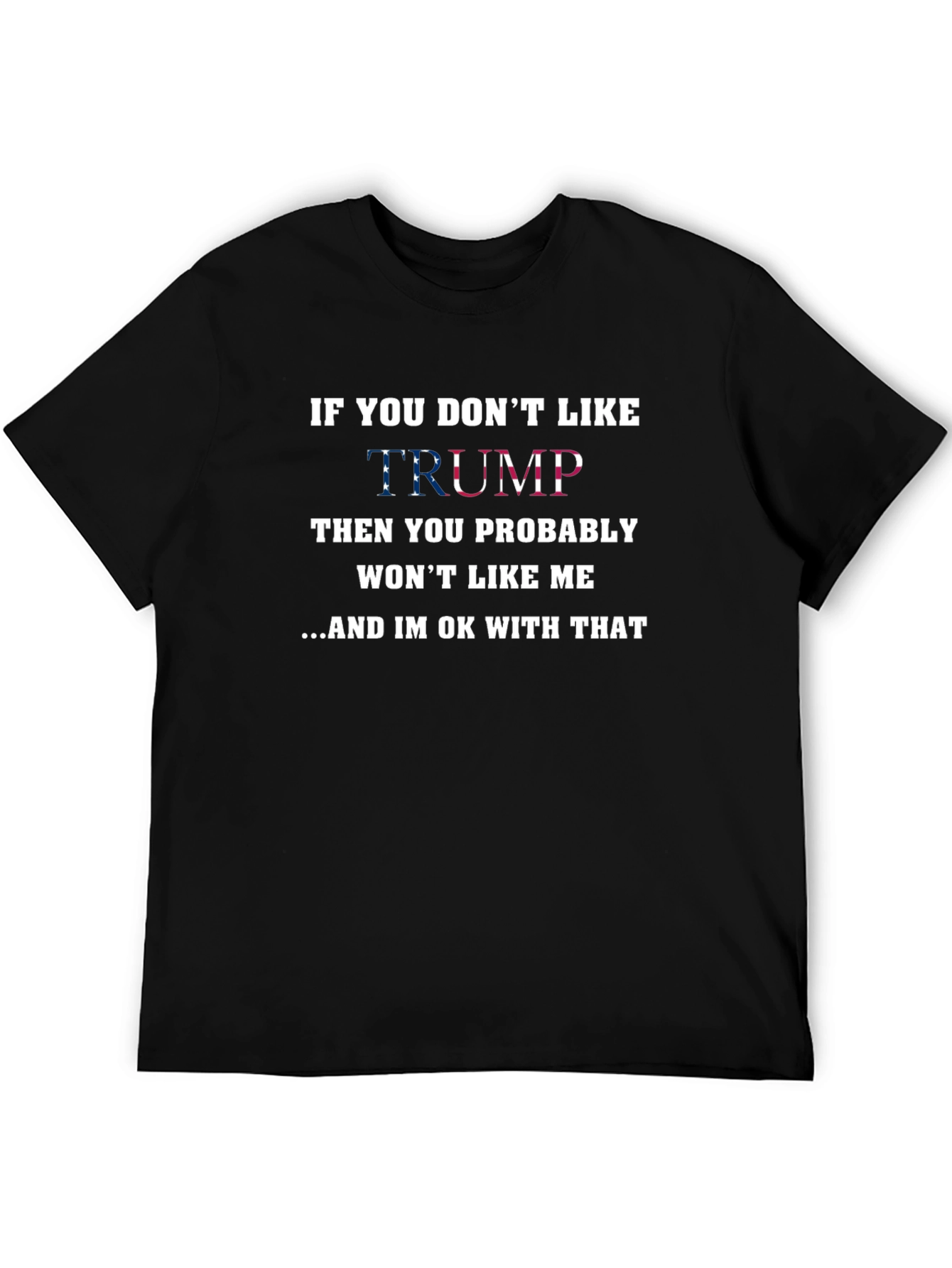 Camiseta Negra: Si No Te Gusta Trump...