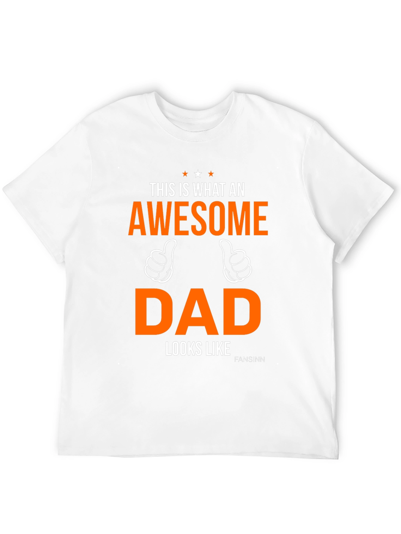 Camiseta Negra Awesome Dad