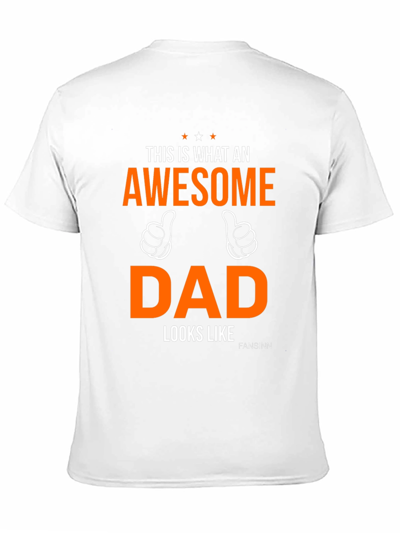Camiseta Negra Awesome Dad