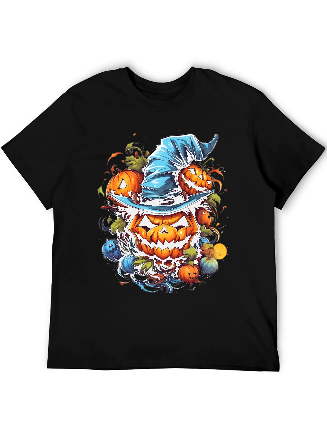 Camiseta Halloween Calabaza con Sombrero