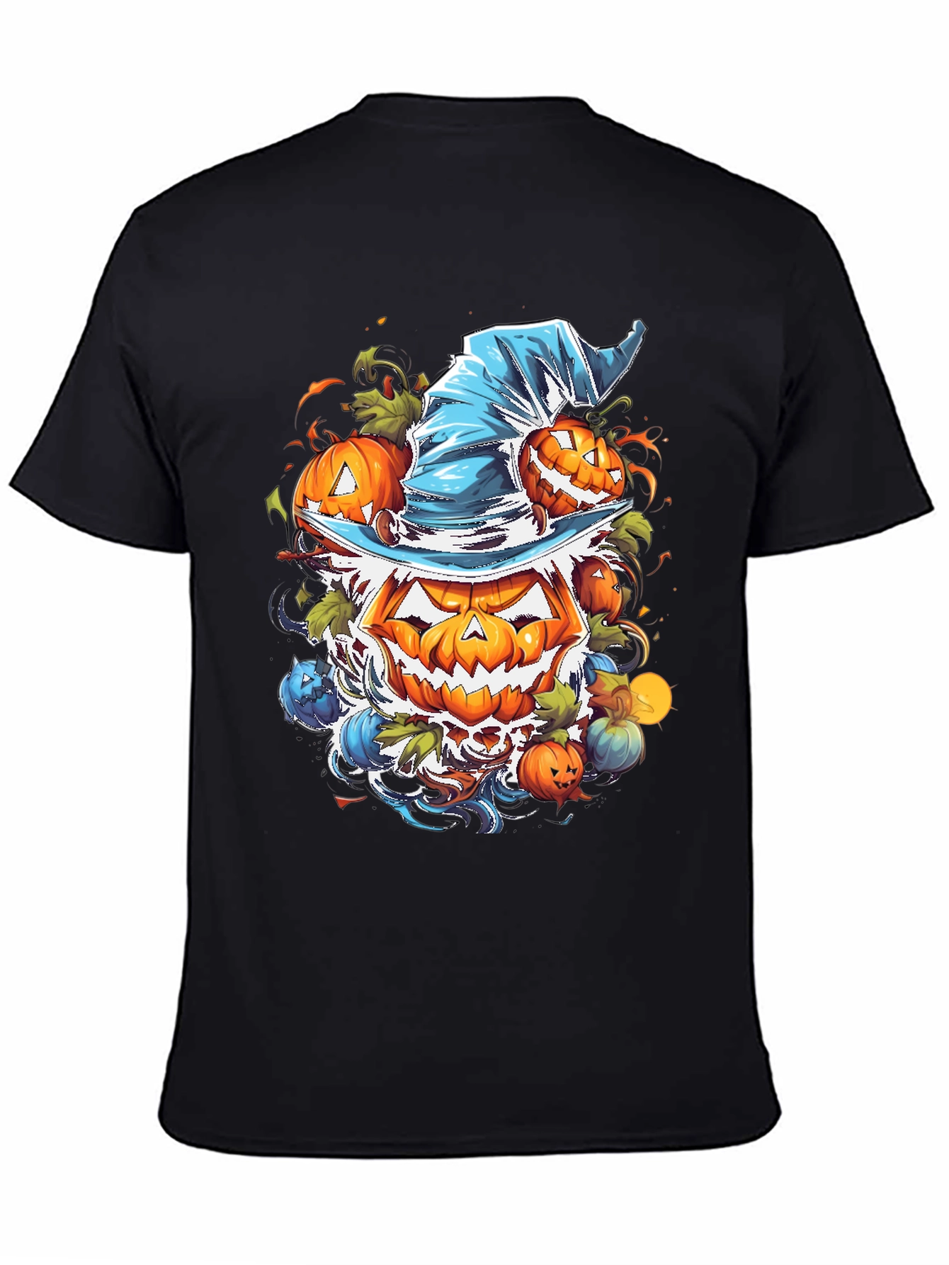 Camiseta Halloween Calabaza con Sombrero