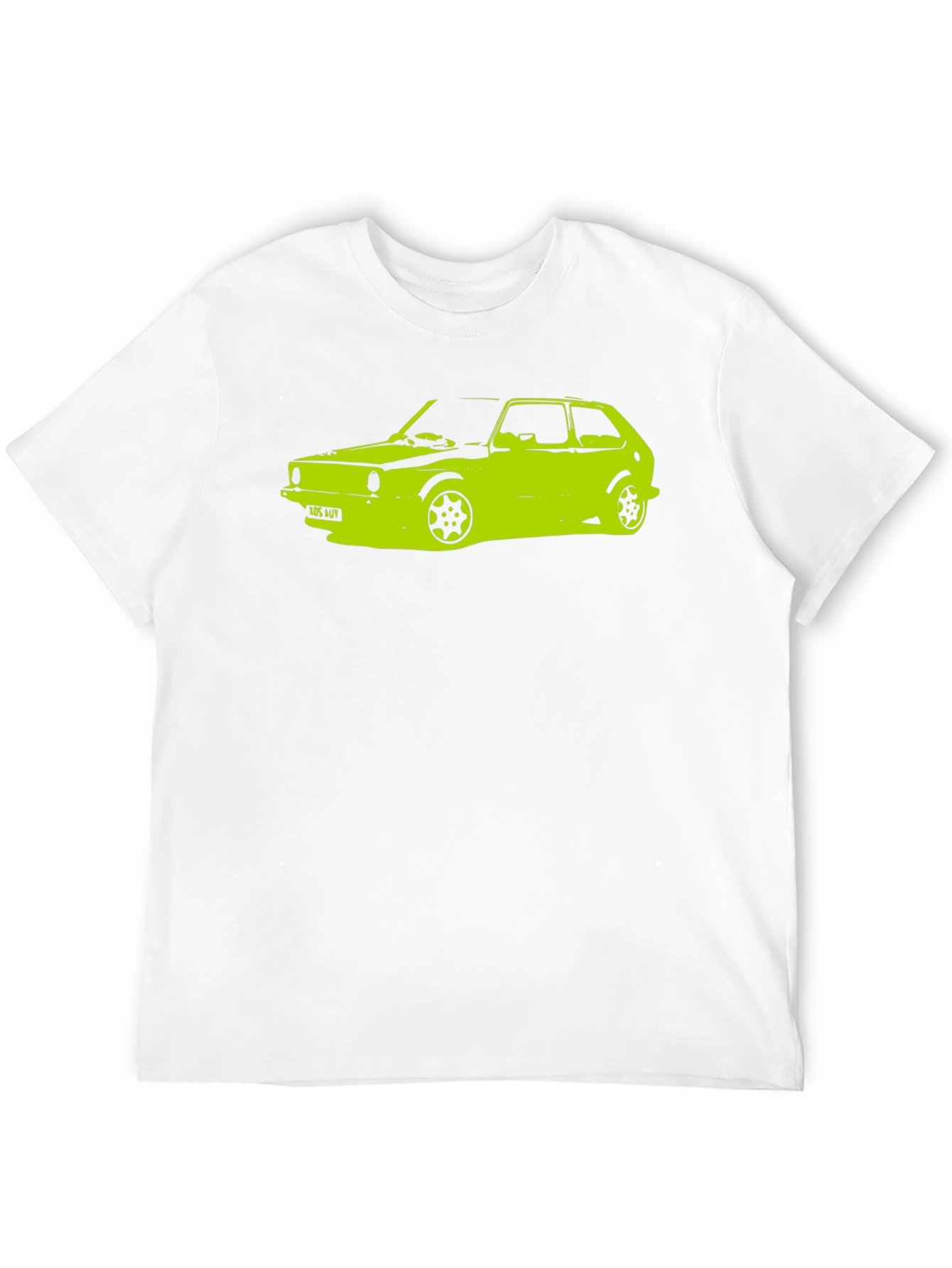 Camiseta Negra con Diseño de Coche Clásico