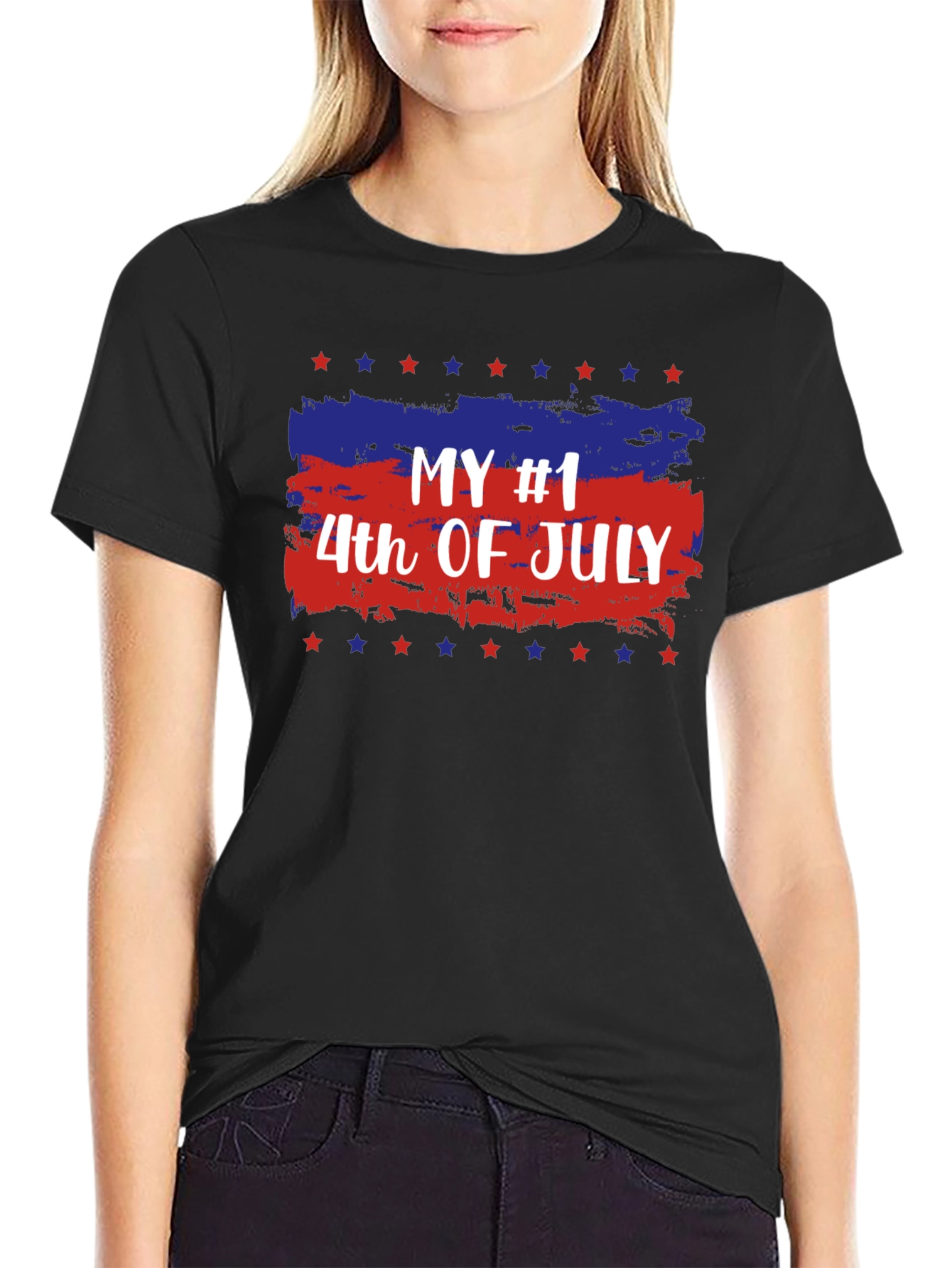 Camiseta patriótica del 4 de julio para hombre