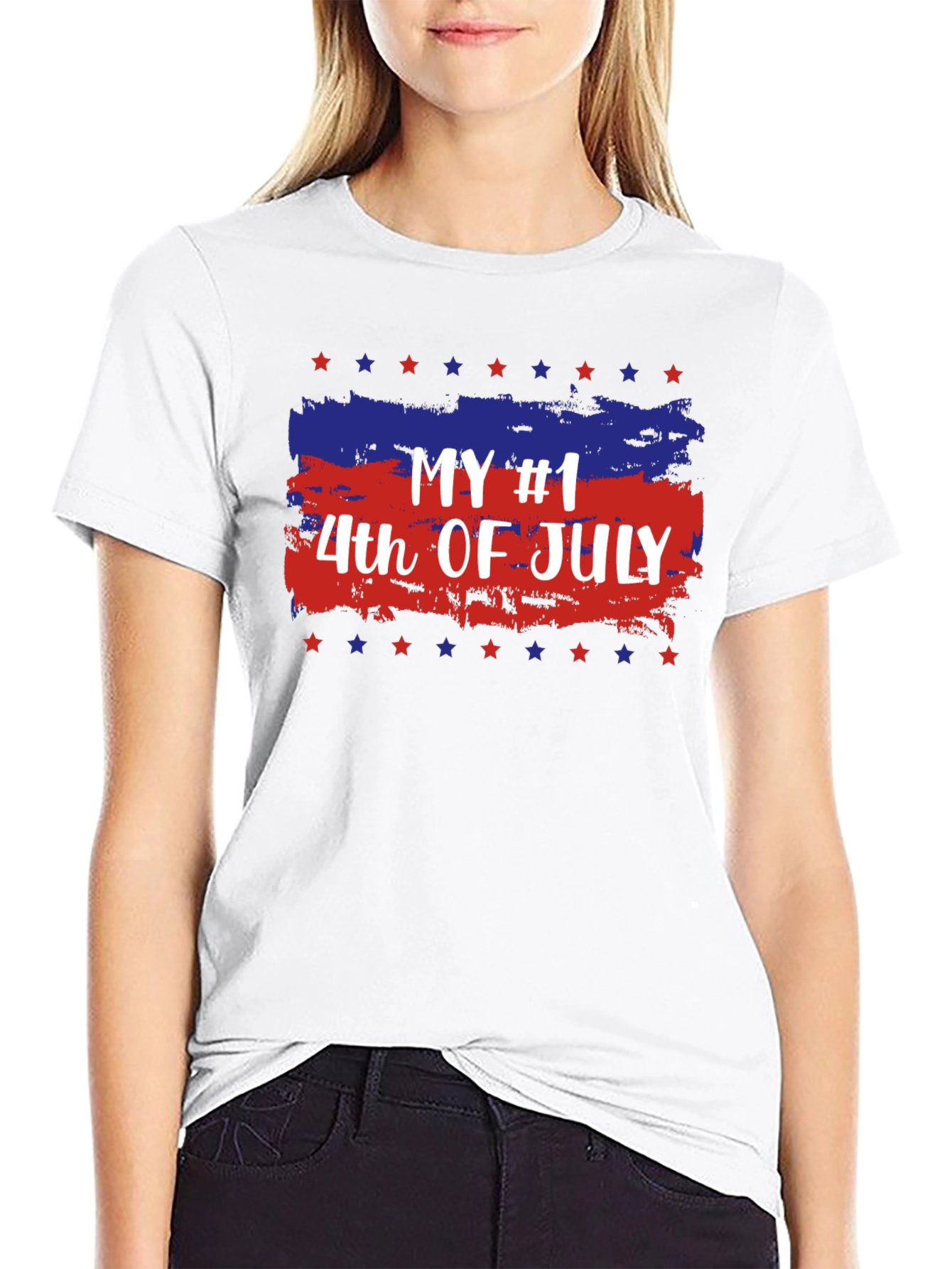 Camiseta patriótica del 4 de julio para hombre