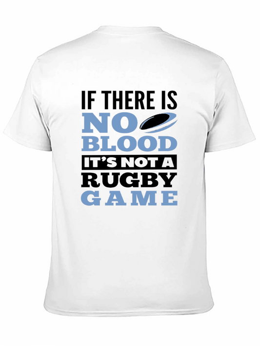 Camiseta Negra Rugby: Sin Sangre No Hay Juego