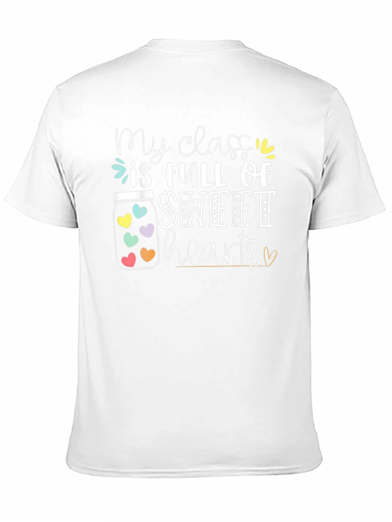 Camiseta Negra My Class is Full of Sweethearts