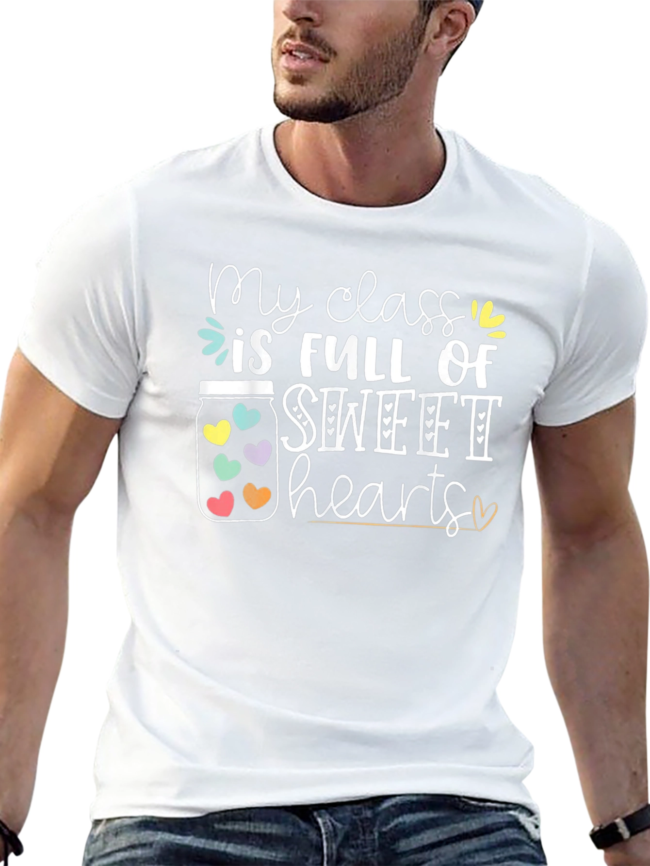 Camiseta Negra My Class is Full of Sweethearts