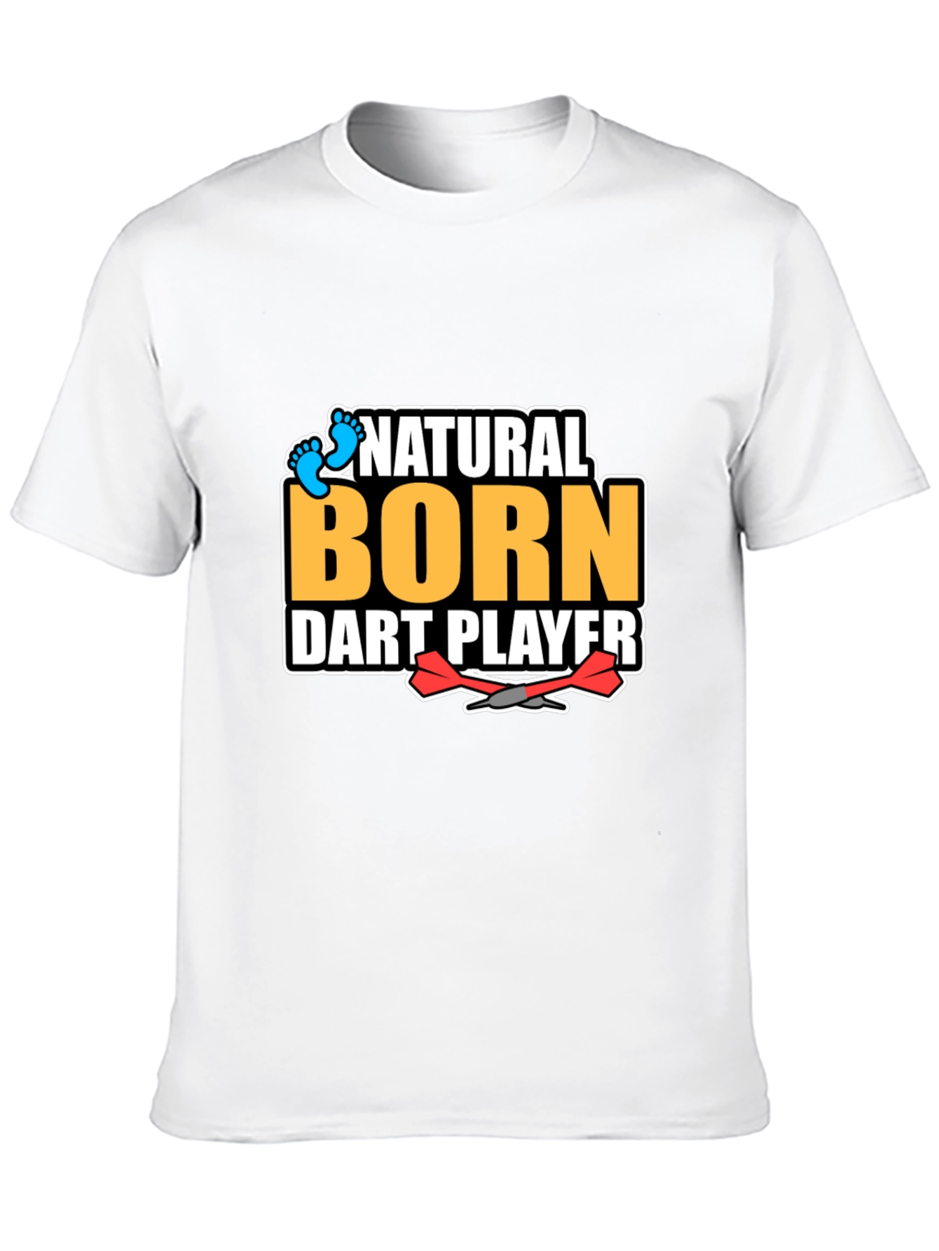 Camiseta Negra: Jugador de Dardos Nato