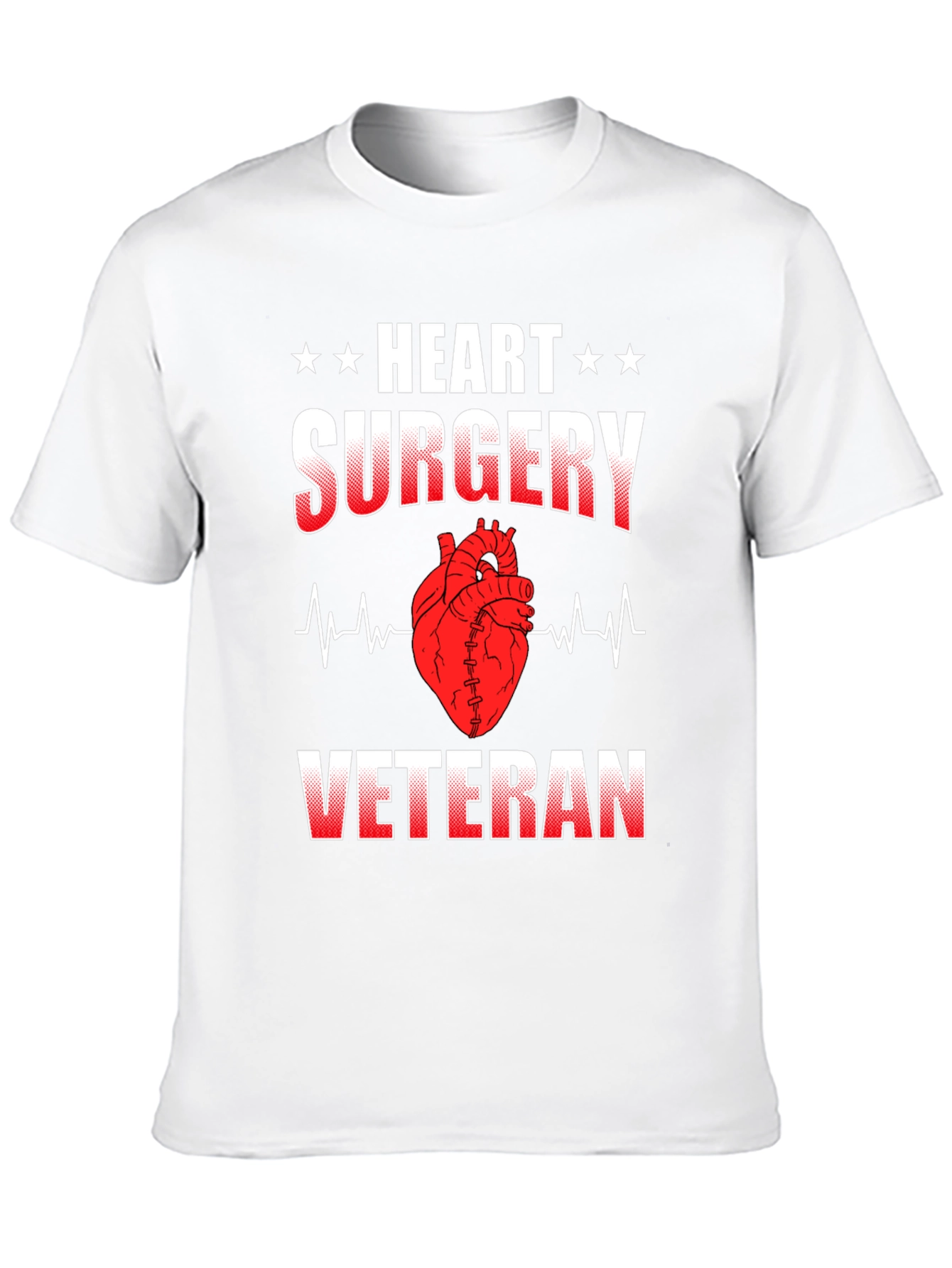 Camiseta Cirugía Cardíaca Veterano
