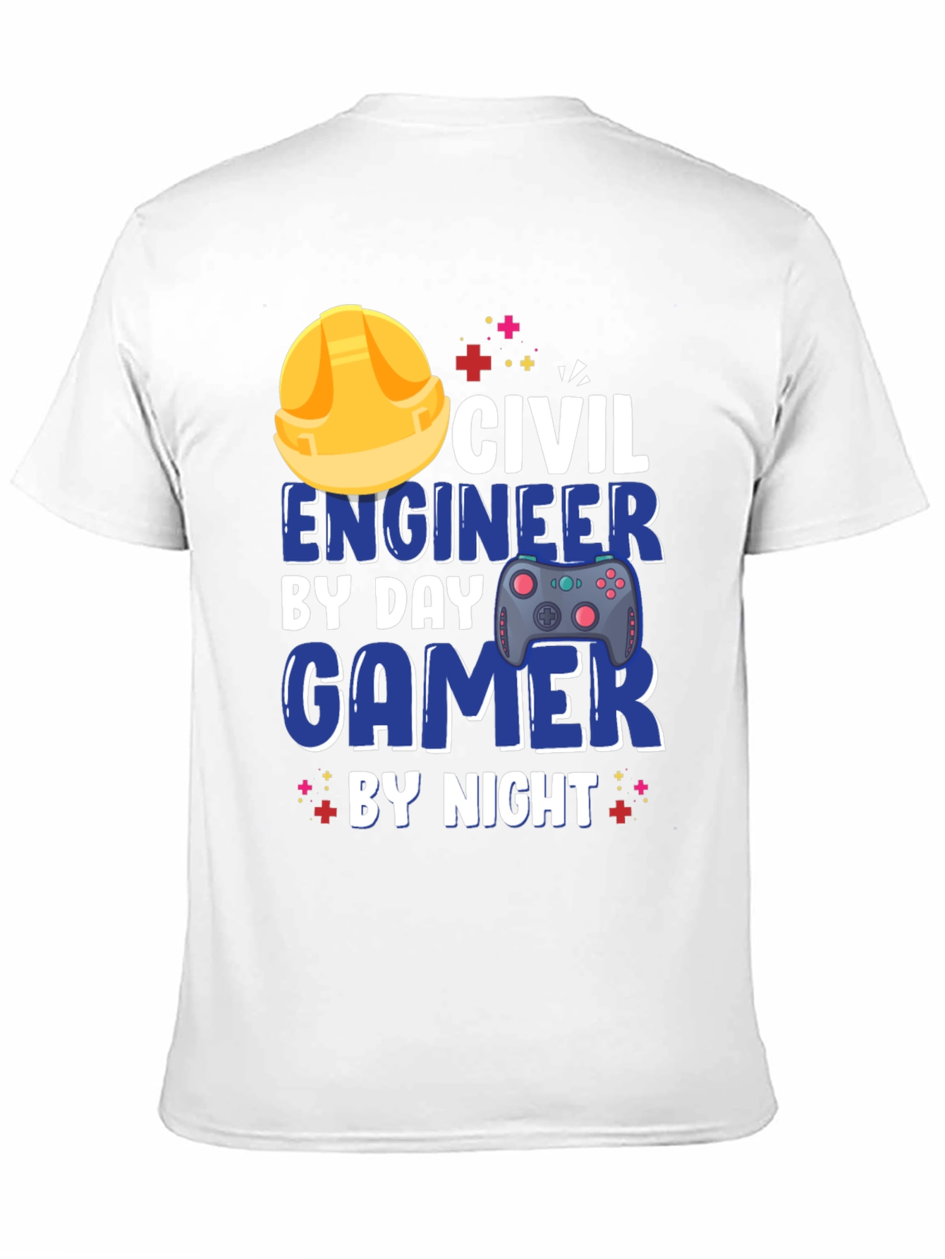 Camiseta Hombre Civil Engineer Gamer