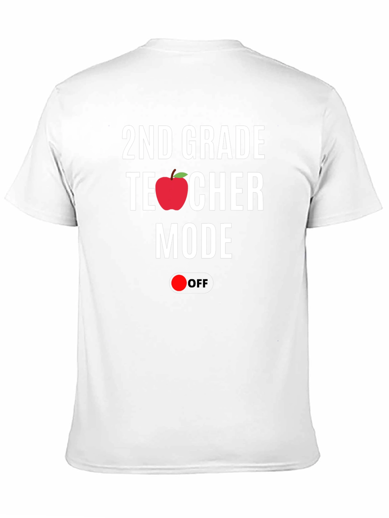 Camiseta Profesor de Segundo Grado - Modo OFF