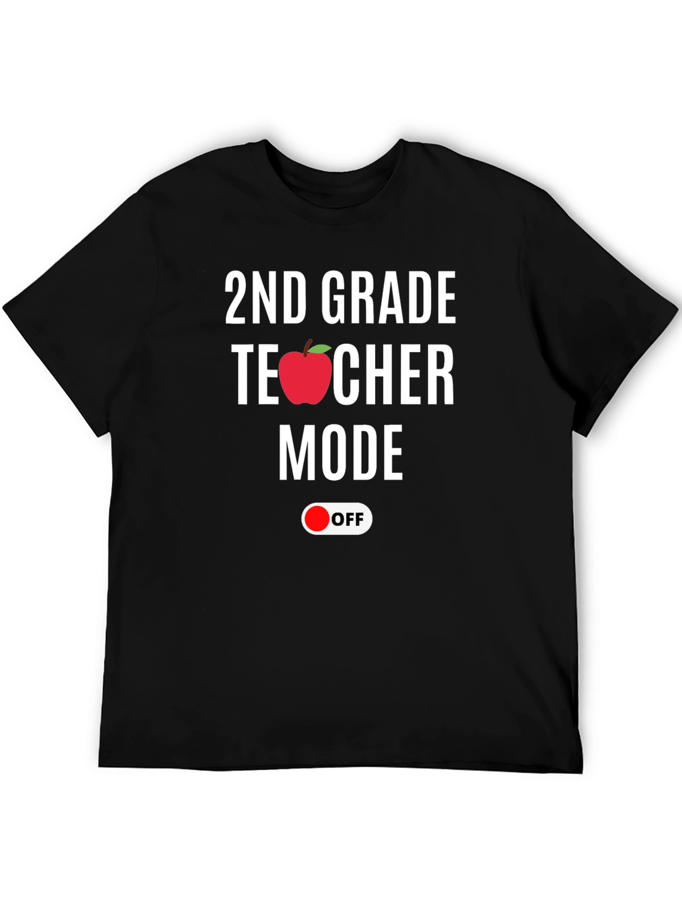 Camiseta Profesor de Segundo Grado - Modo OFF