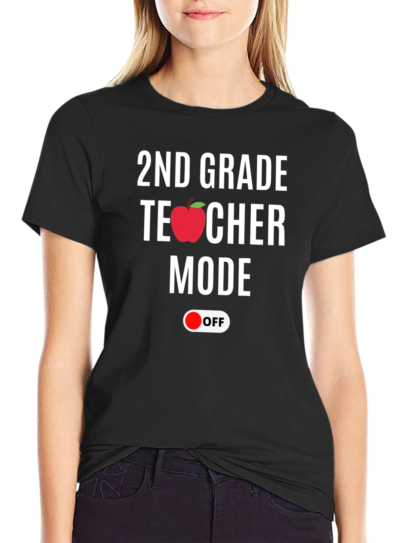 Camiseta Profesor de Segundo Grado - Modo OFF
