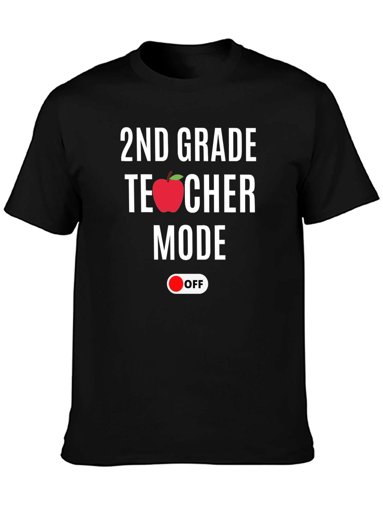 Camiseta Profesor de Segundo Grado - Modo OFF