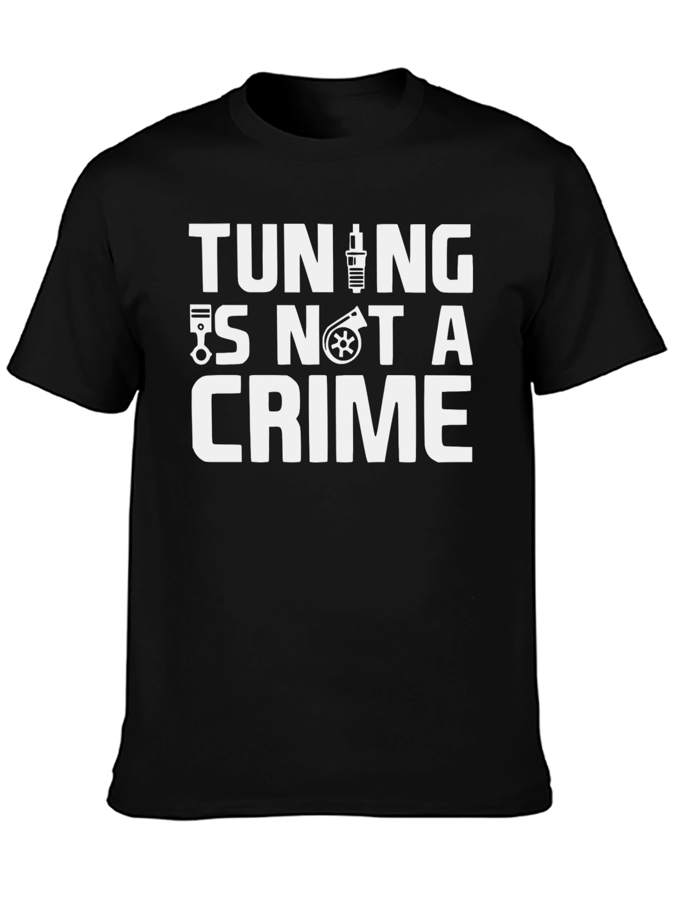 Camiseta Negra: Tuning No Es Un Delito