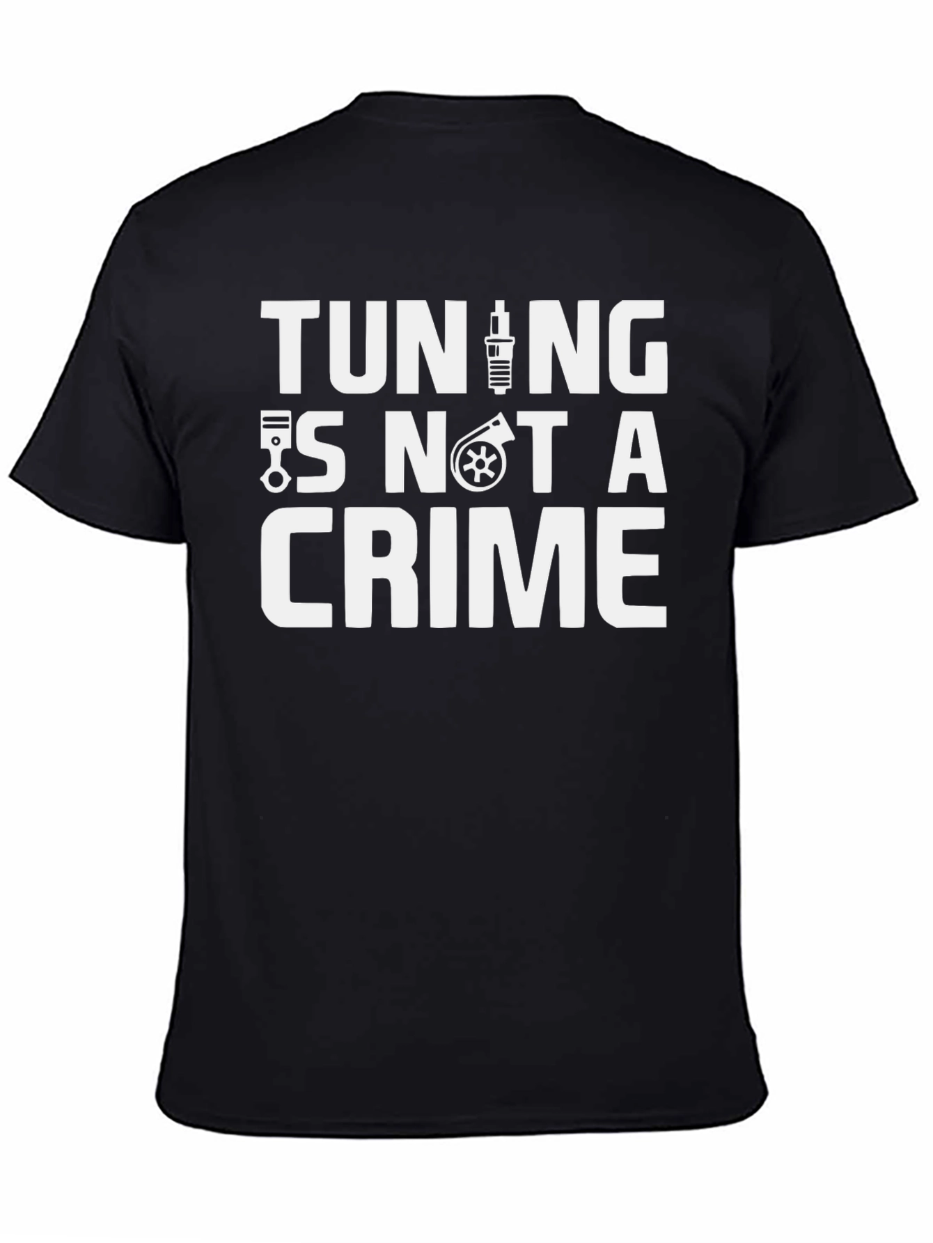 Camiseta Negra: Tuning No Es Un Delito