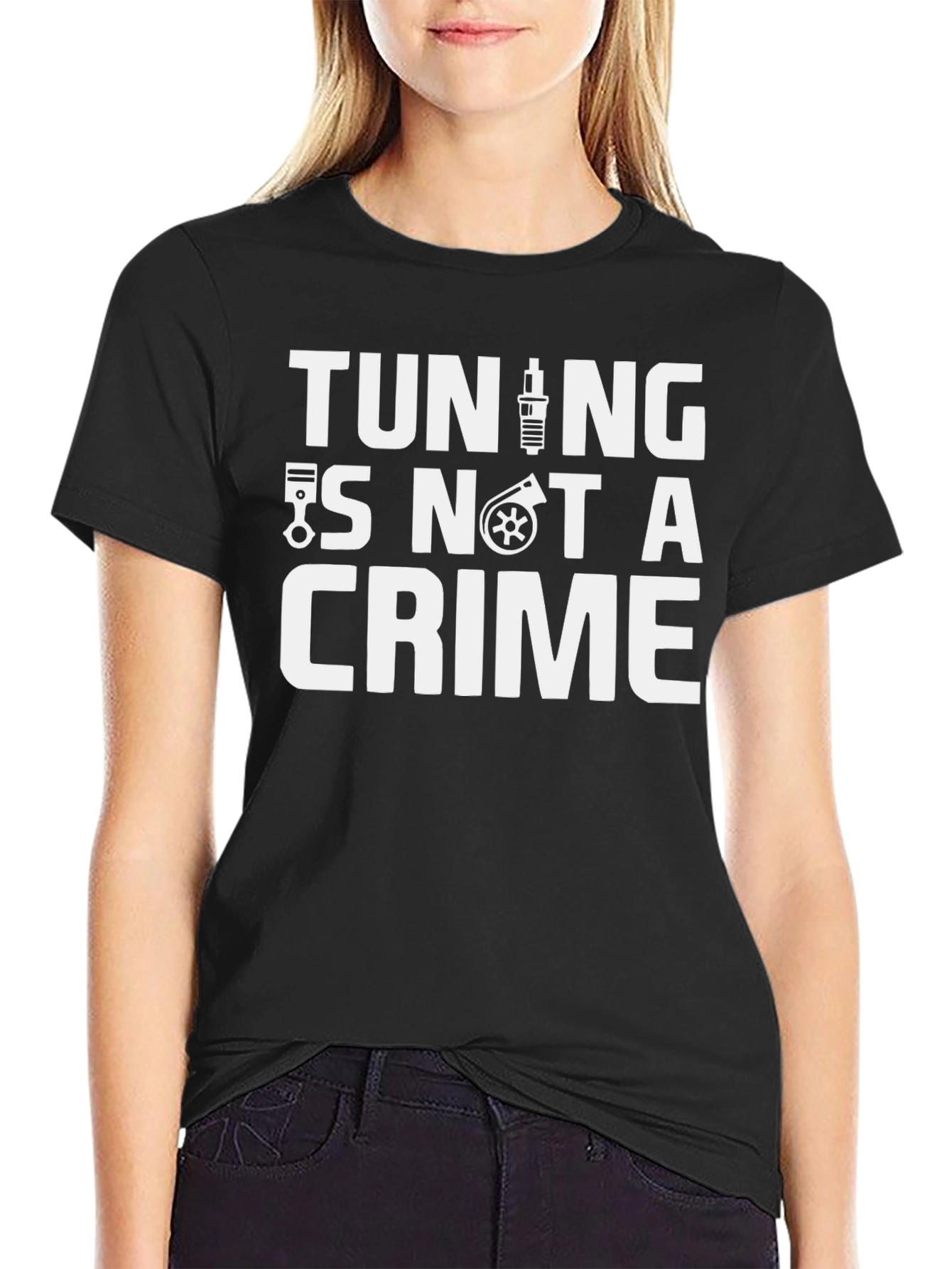 Camiseta Negra: Tuning No Es Un Delito