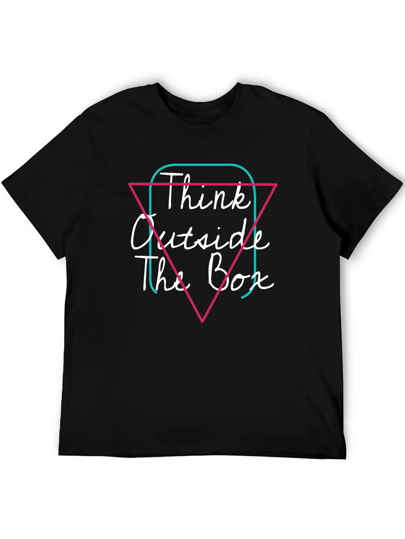 Camiseta Negra Think Outside The Box