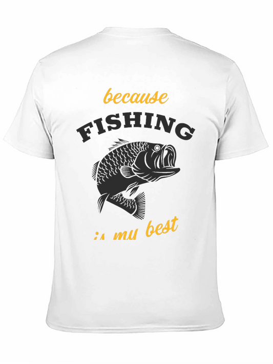 Camiseta Negra de Pesca: Porque la pesca es lo mejor