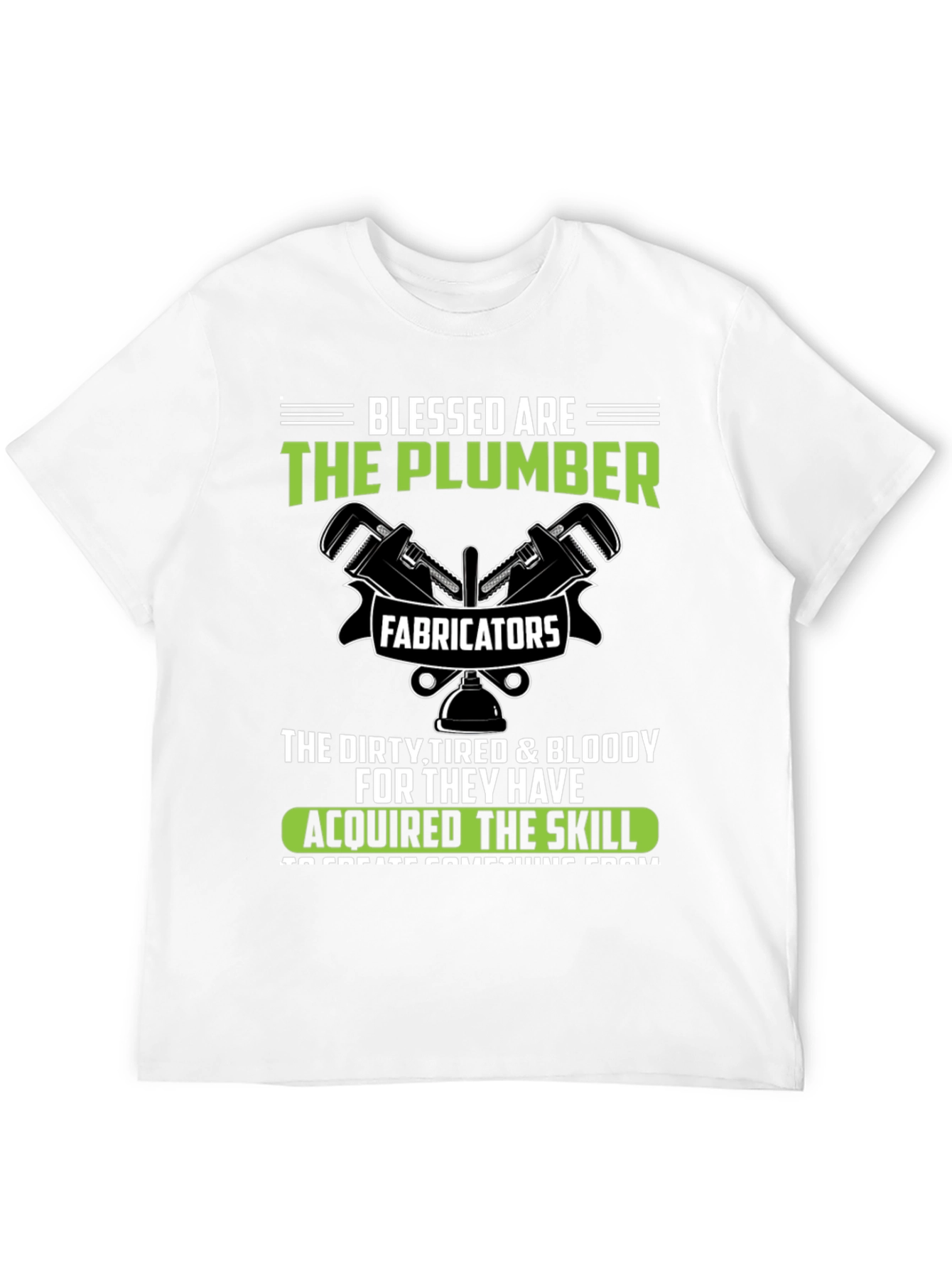 Camiseta Blessed Are The Plumber - Fabricators