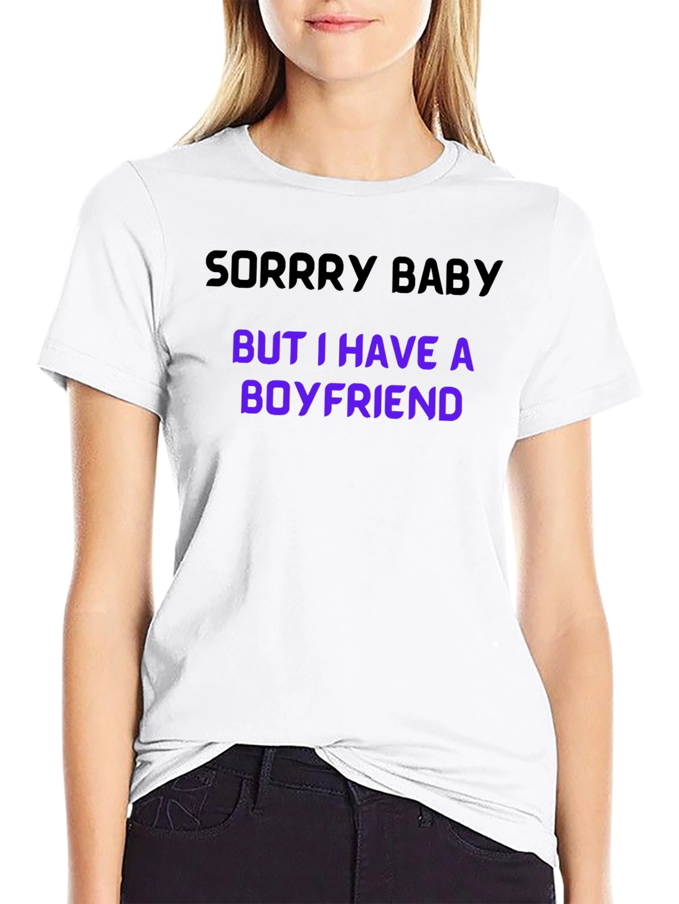 Camiseta Hombre: Lo Siento Tengo Novio