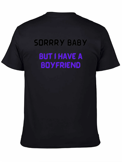 Camiseta Hombre: Lo Siento Tengo Novio