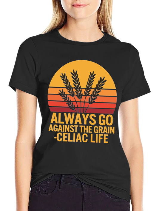 Camiseta Siempre Contra la Corriente - Vida Celíaca