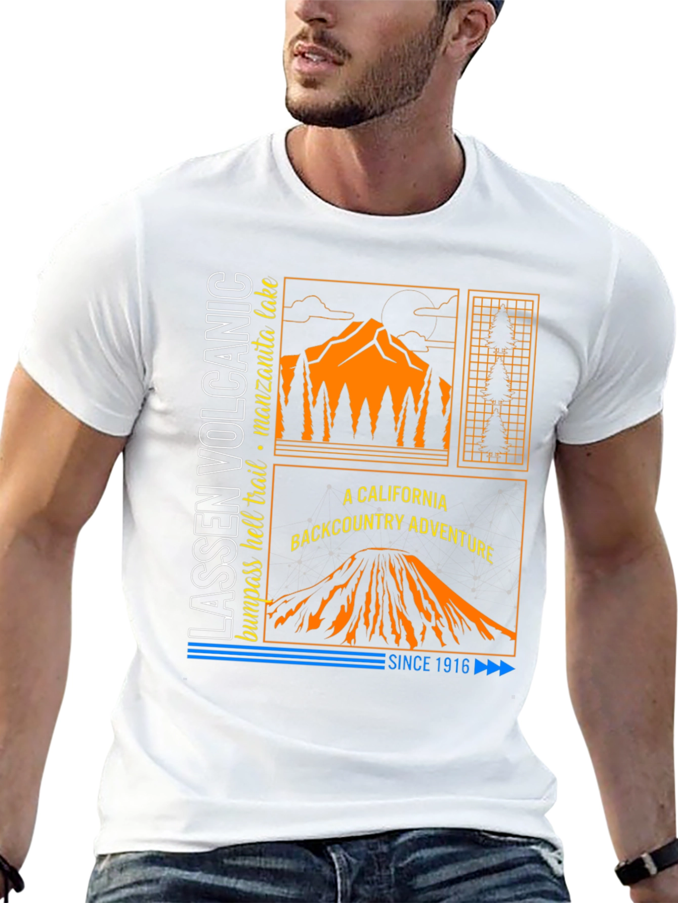Camiseta Lassen Volcanic Adventure