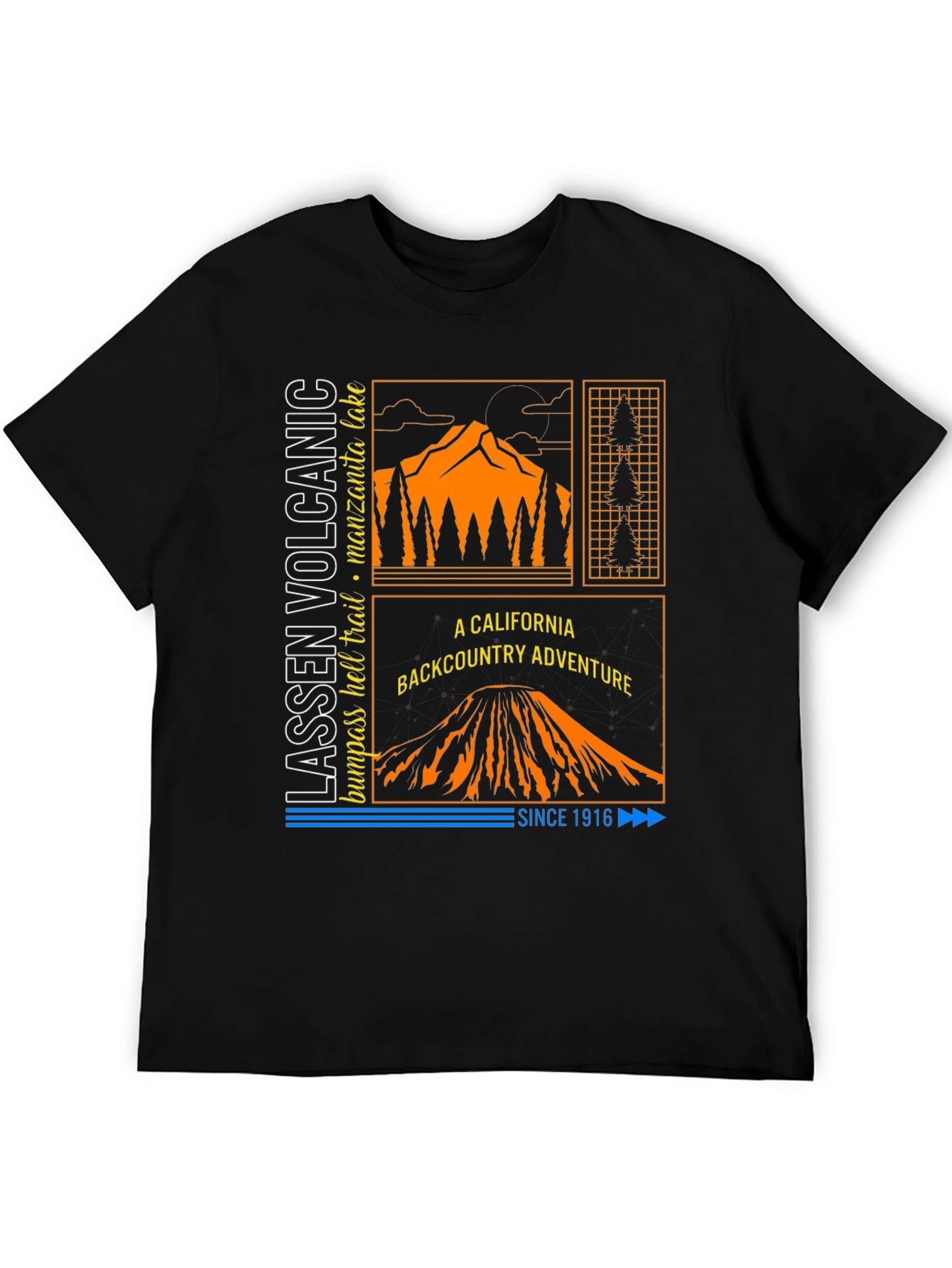 Camiseta Lassen Volcanic Adventure