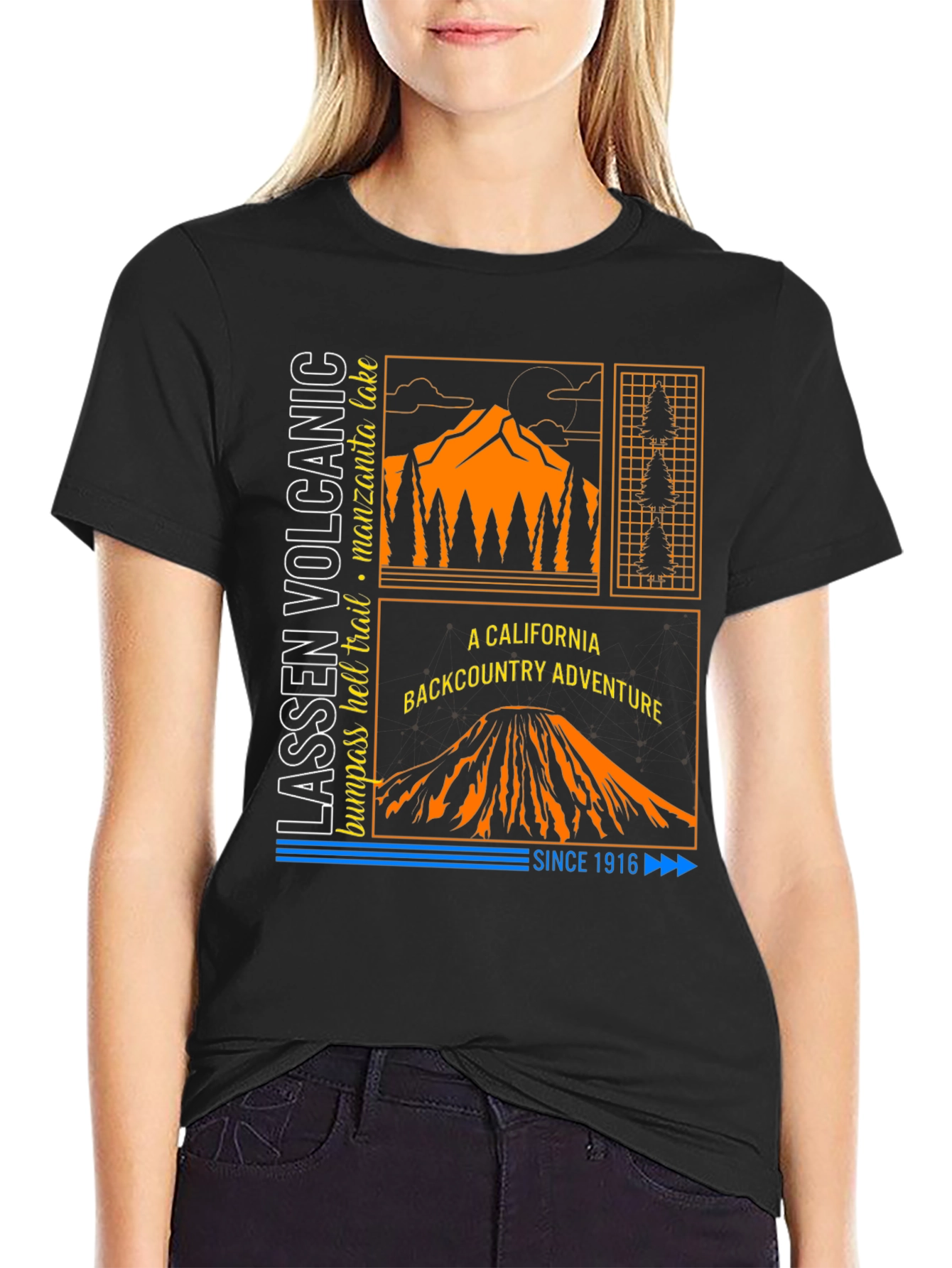 Camiseta Lassen Volcanic Adventure