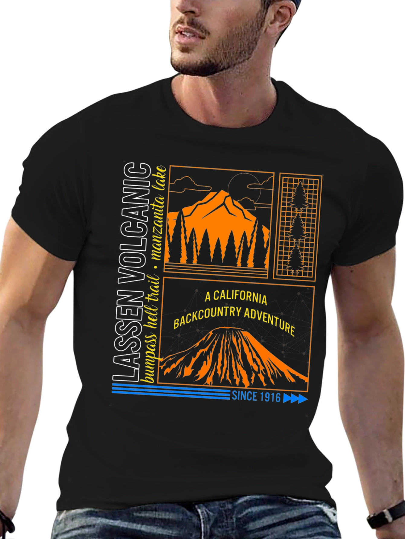 Camiseta Lassen Volcanic Adventure
