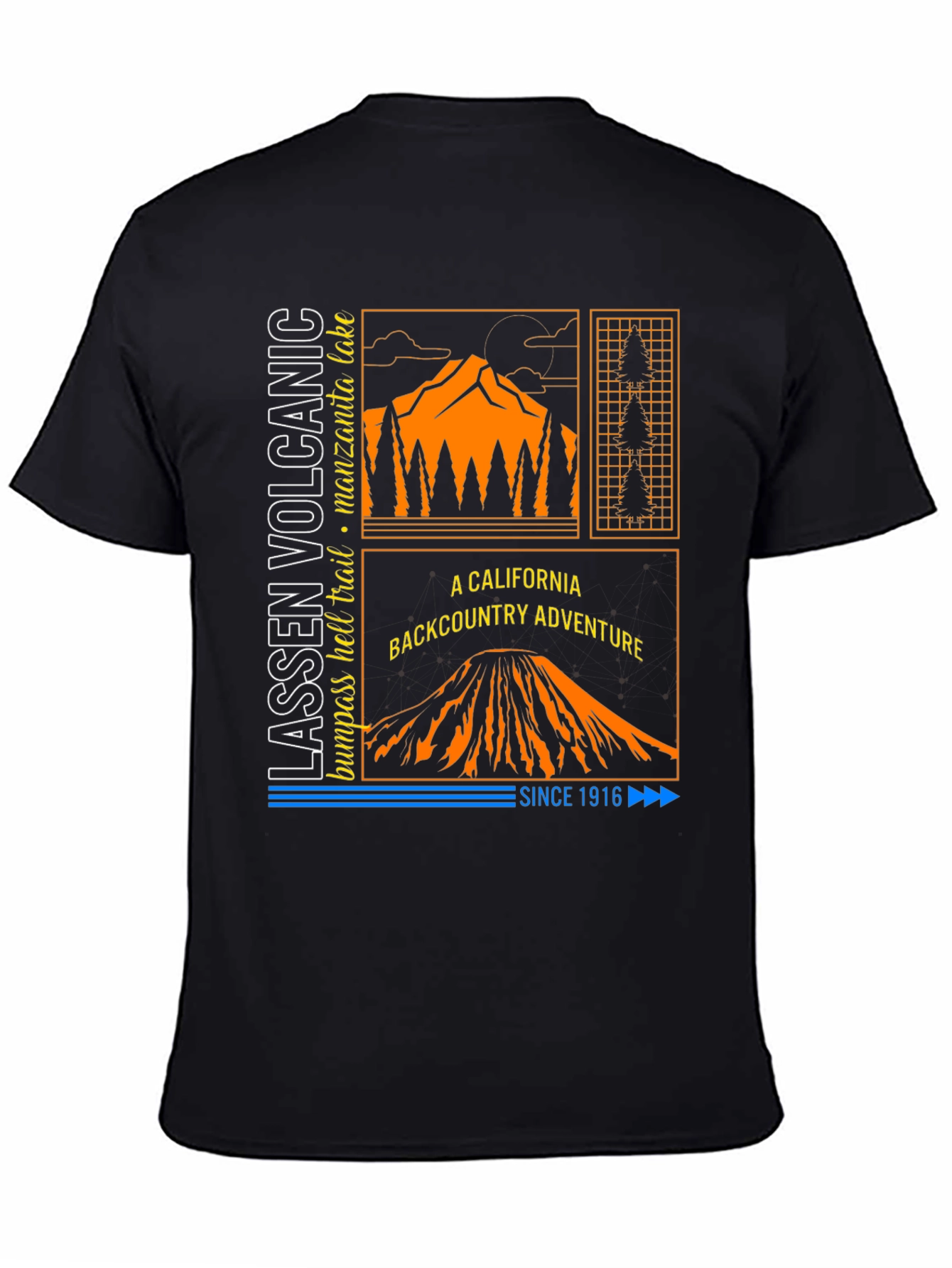 Camiseta Lassen Volcanic Adventure