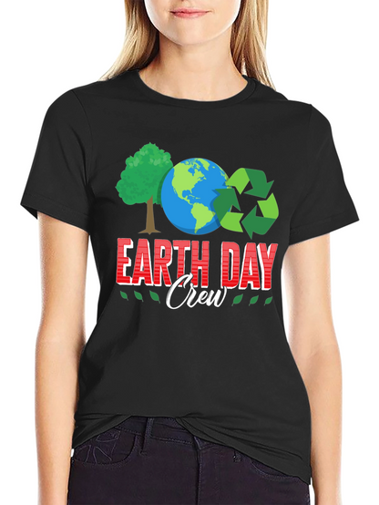 Camiseta Día de la Tierra Crew