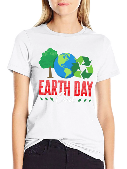 Camiseta Día de la Tierra Crew