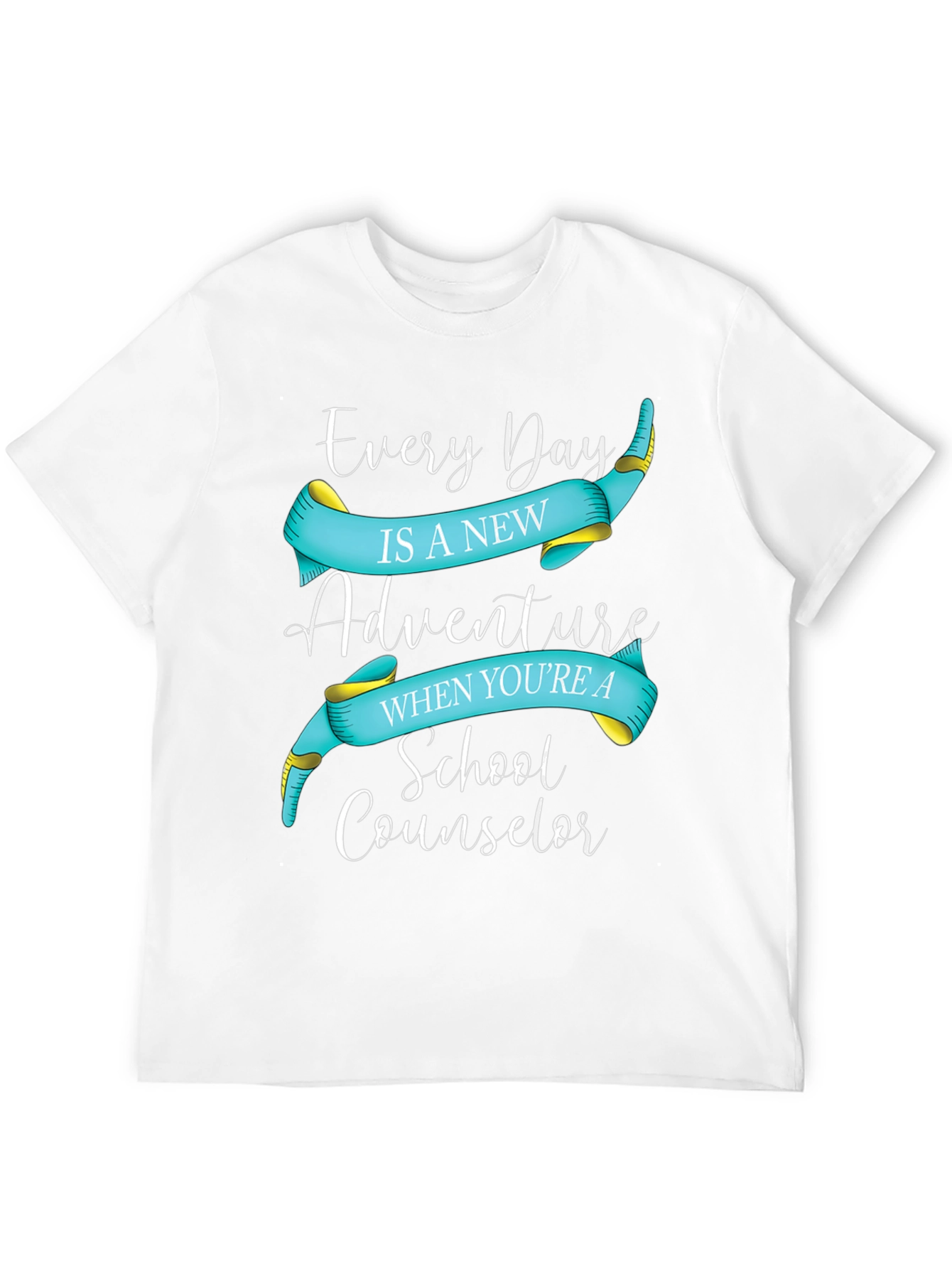 Camiseta Negra Aventura de Consejero Escolar