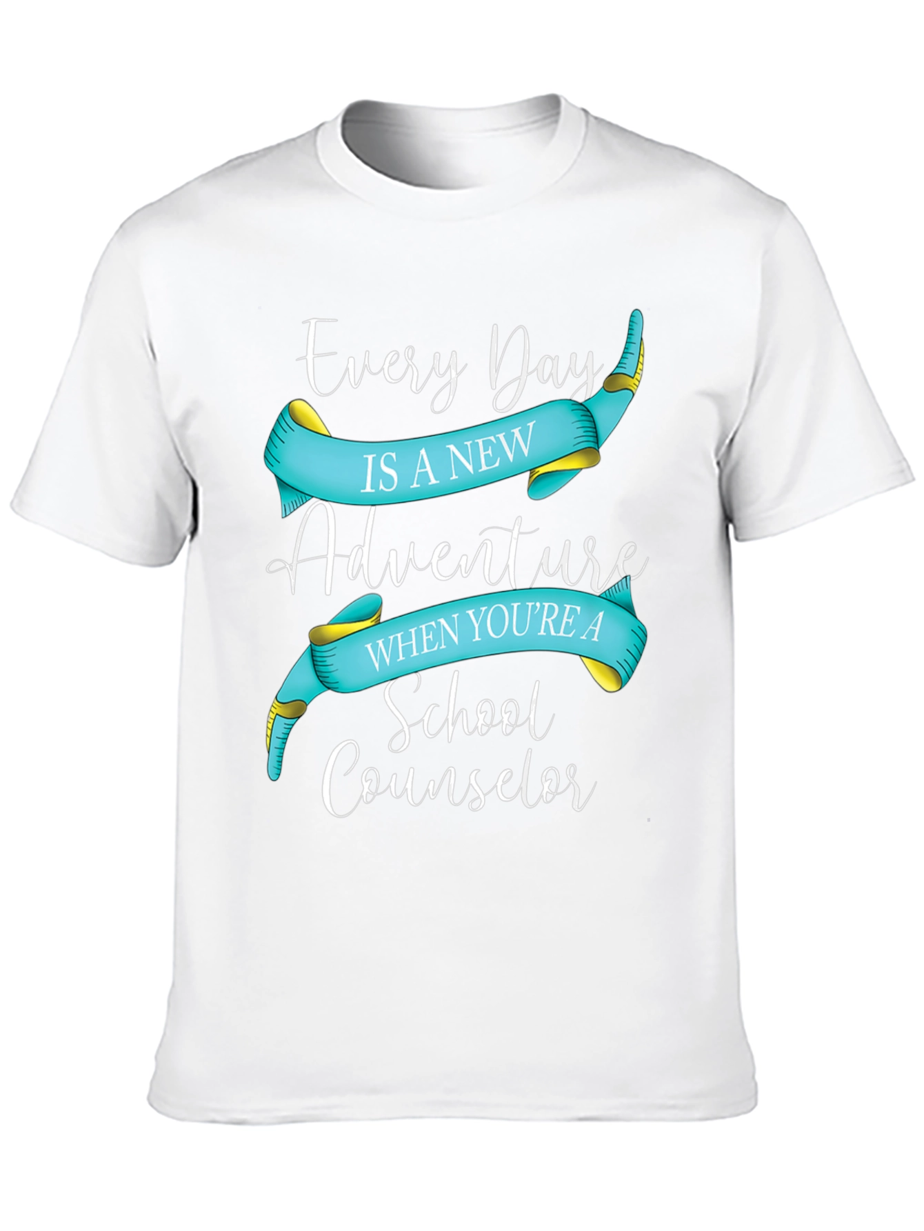 Camiseta Negra Aventura de Consejero Escolar