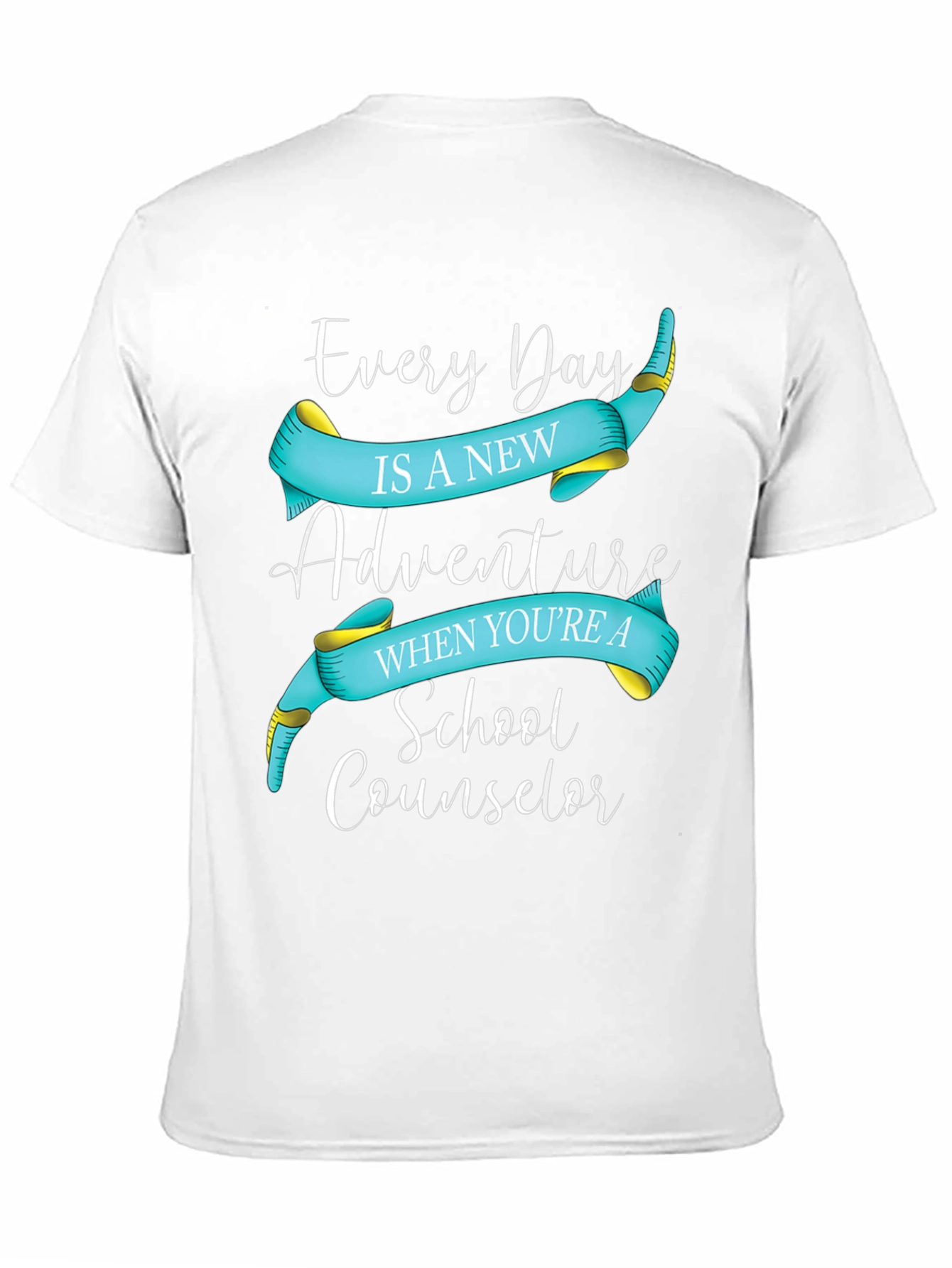 Camiseta Negra Aventura de Consejero Escolar