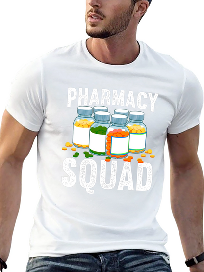 Camiseta Pharmacy Squad - Diseño Único