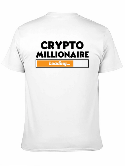 Camiseta Hombre Crypto Millionaire - Loading