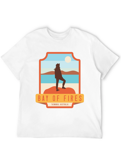 Camiseta Hombre Bay of Fires Tasmania Australia